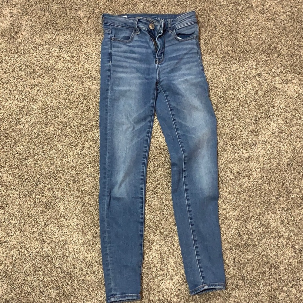American Eagle High Rise Jean 0